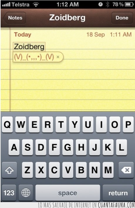 17275 - ZOIDBERG - El iPhone lo tiene claro