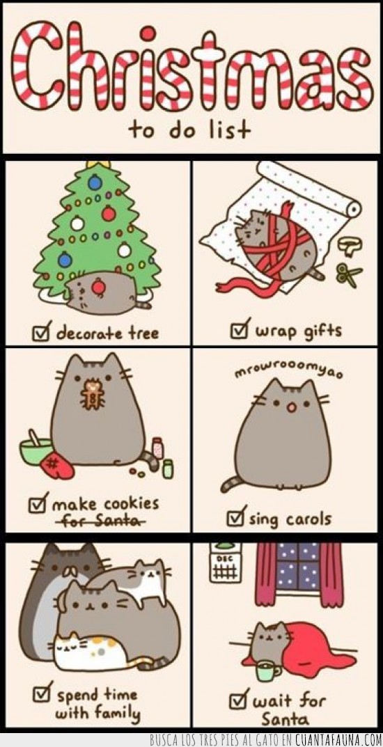 arbol,galletas,santa,tareas,gatos,navidad