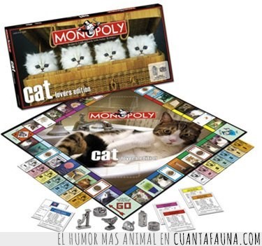 monopoly,juego de mesa,gato,navidad,regalo