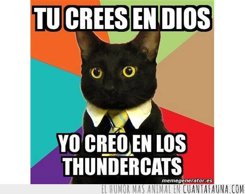 creer,jenkins,thundercats,gato empresario,dios,creencia