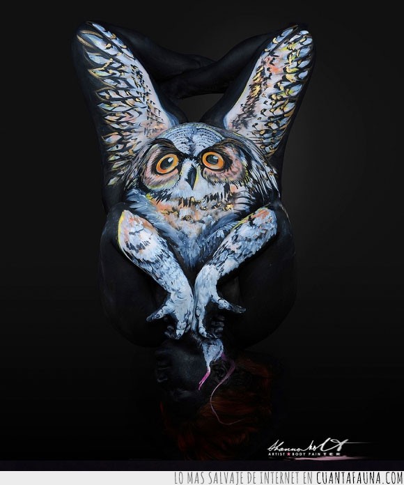 23179 - La fauna de Florida recreada en body painting sobre cuerpos femeninos
