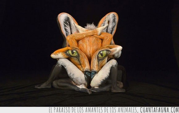 23179 - La fauna de Florida recreada en body painting sobre cuerpos femeninos