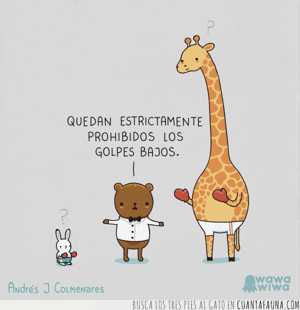 jirafa,conejo,vi&ntilde;eta,humor,grafico,animales