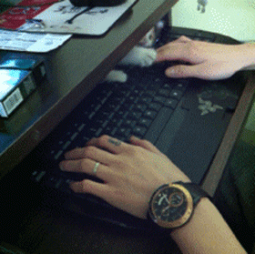 gato,nope,teclado,trabajo