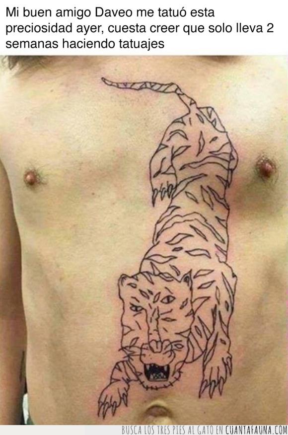 amigo,fail,gratis,mal tatuaje,tatuaje,tigre,wtf