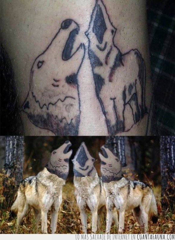 fails,lobos,tatuaje