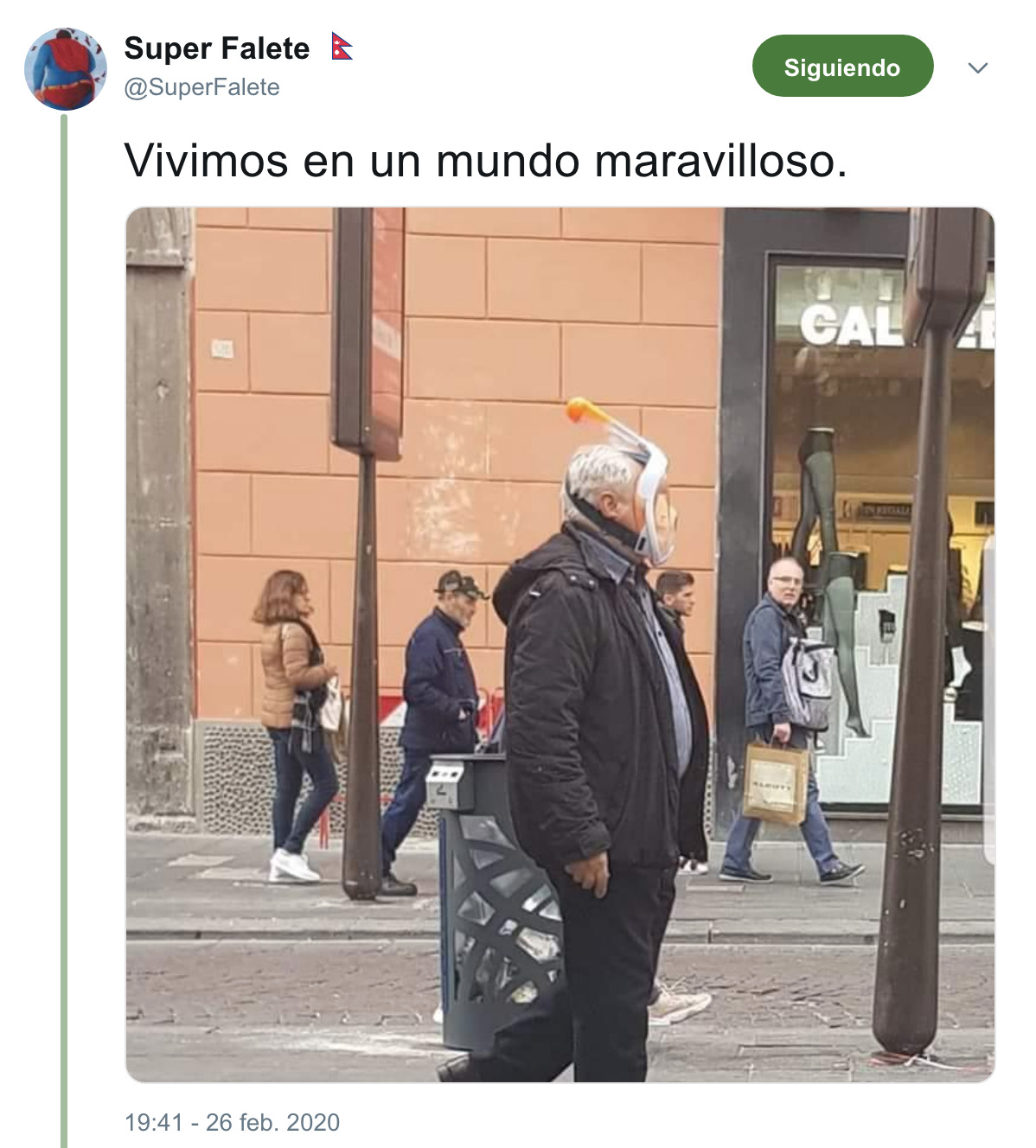 1324 - ¿No quedan mascarillas? No pasa nada. Por @SuperFalete
