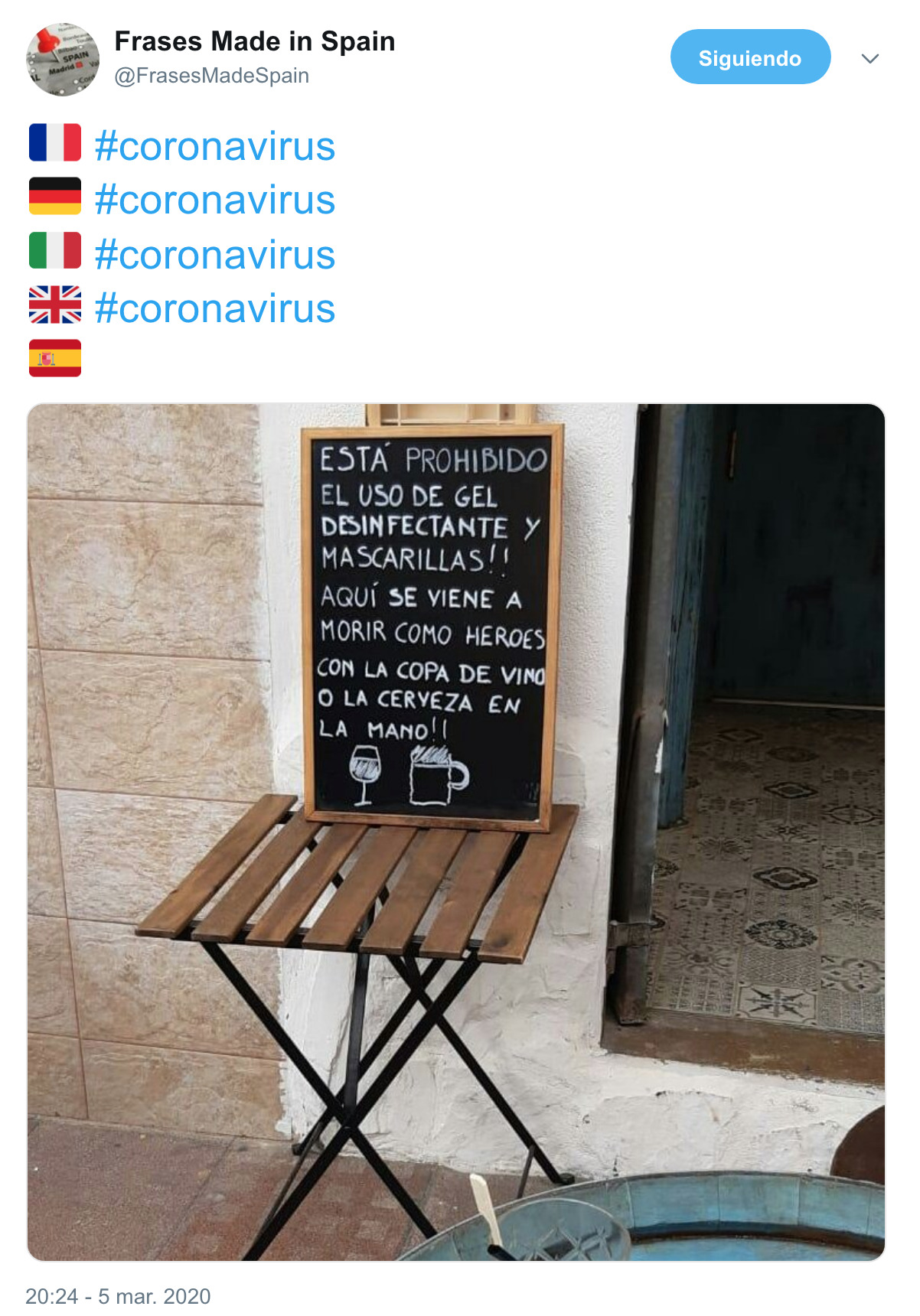 1753 - Hay que caer como héroes, por @FrasesMadeSpain