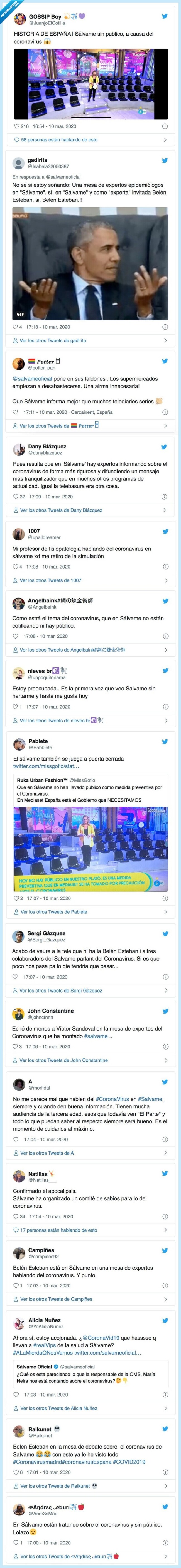 2015 - Sálvame deja flipando a todo el mundo con lo que ha hecho por el coronavirus