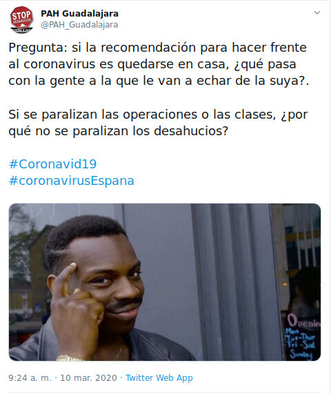2057 - Si la recomendación es quedarse en casa, ¿qué hay con los que no tienen casa?