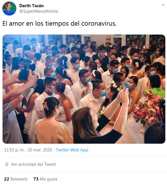 2209 - Mejor que sea una boda íntima por @supermanumolina