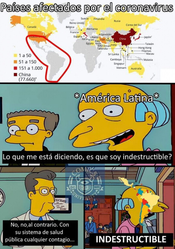 3000 - Coronavirus en América Latina