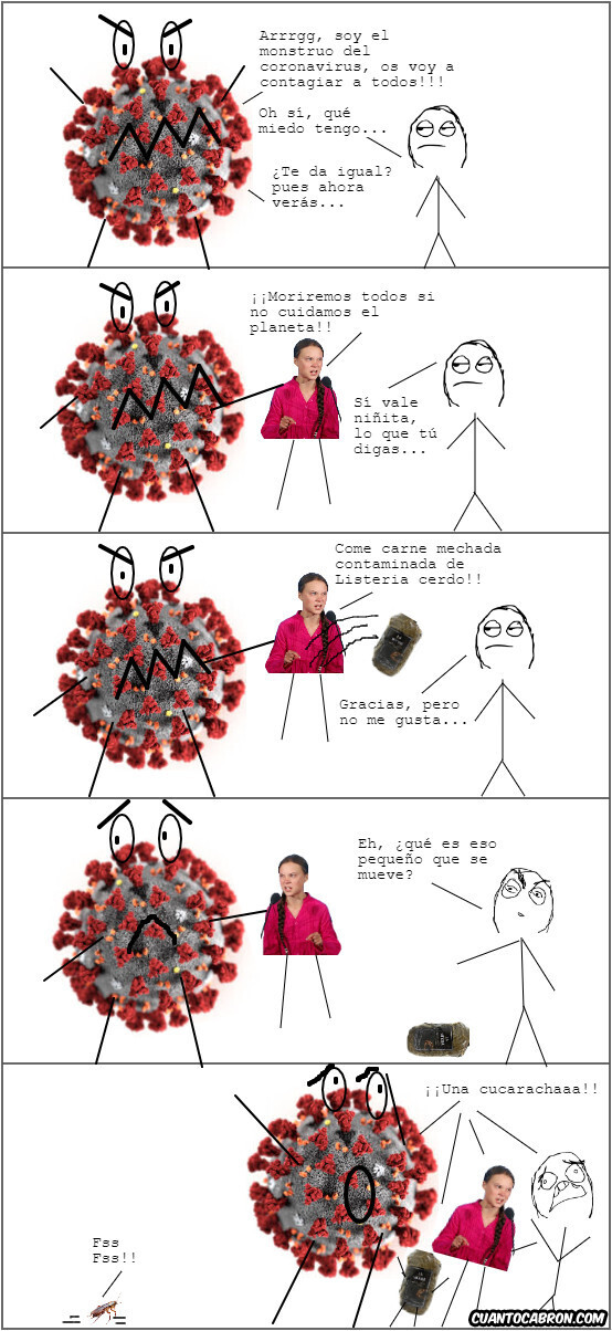 328 - No hay nada que dé más miedo y asco que una cucaracha...