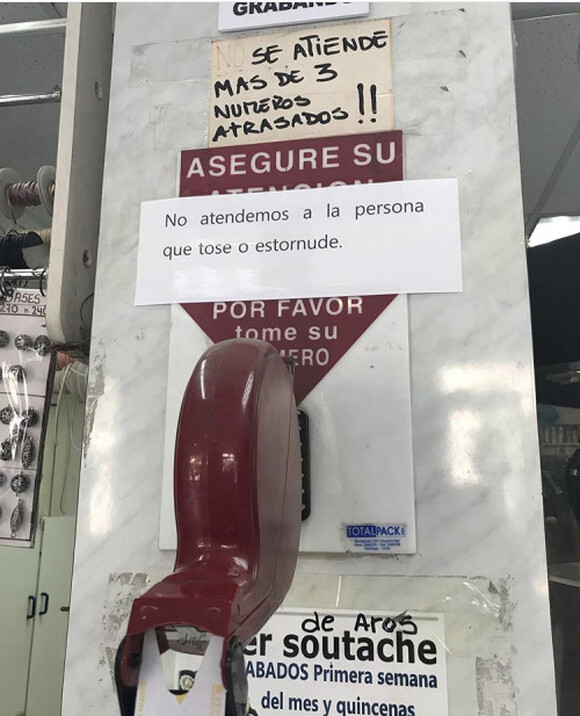 3344 - Ahora si toses eres un apestado