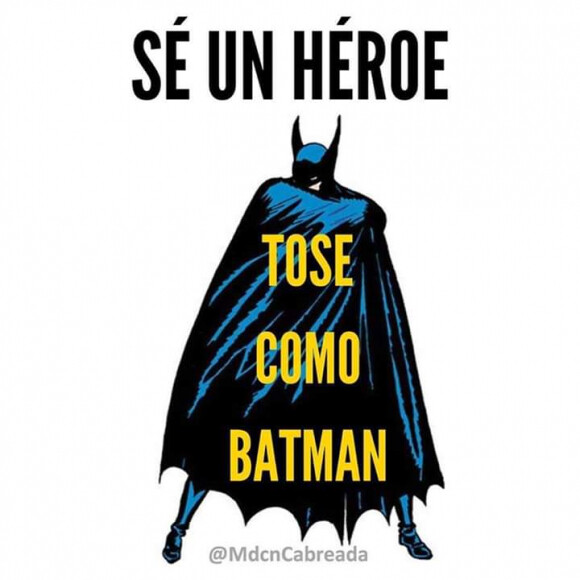 3428 - Batman nos enseña a protegernos del coronavirus