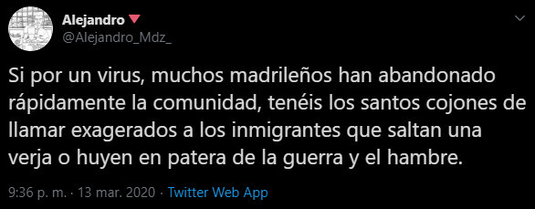 4301 - Cuando lo hacen los de casa es desesperación cuando lo hacen los de fuera es por invadirnos