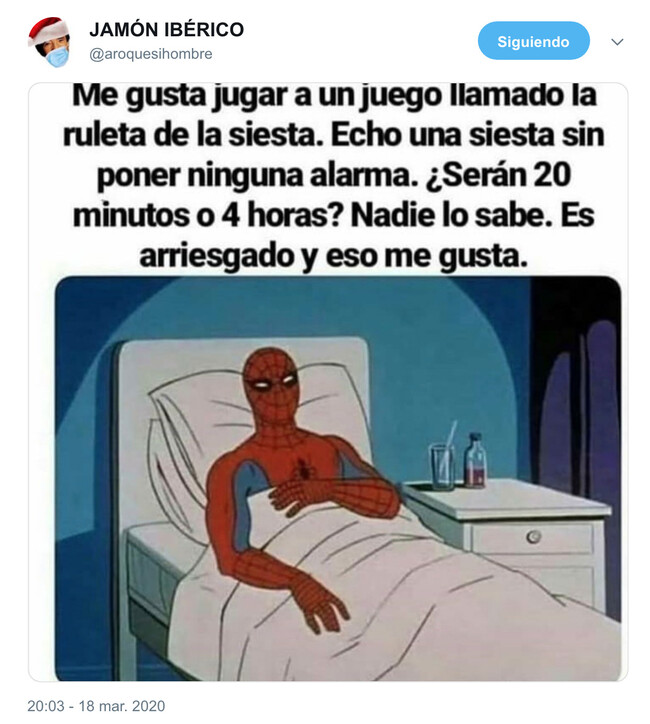 6419 - La ruleta de la siesta, buena idea. Por @aroquesihombre