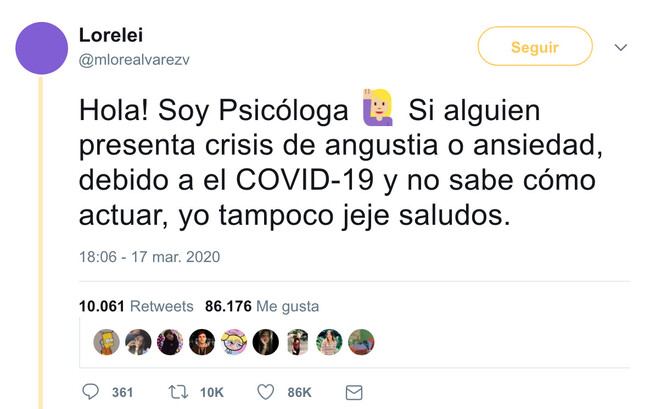 6465 - Hasta los psicólogos se están volviendo locos, por @mlorealvarezv