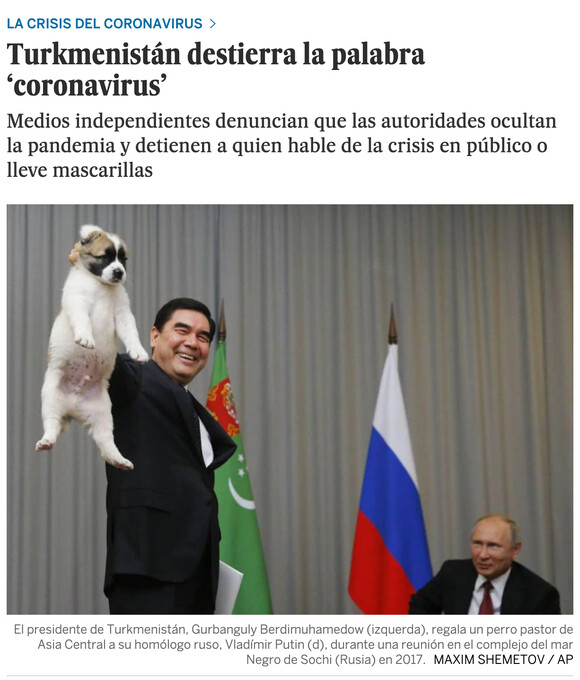 10389 - Turkmenistán tiene la solución a esta crisis