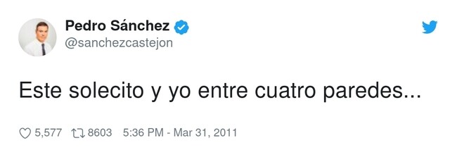 12197 - Me encantan los tweets antiguos de Pedro Sánchez, por @sanchezcastejon