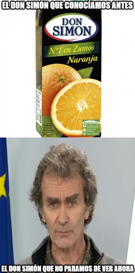 9136 - Ya no veremos igual al Don Simón de siempre con esto del coronavirus...