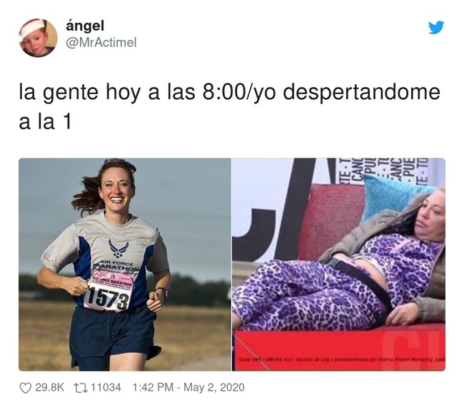 14493 - ¿A la 1? ¿Qué haces para madrugar tanto? por @MrActimel