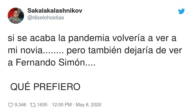 15457 - Novias hay muchas pero Fernando Simón sólo hay uno, por @diselohostias