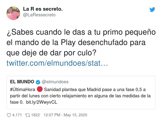 16063 - Nos van a levantar restricciones antes de tiempo, porque los pijos más pijos de Madrid mandan, por @LaRessecreto