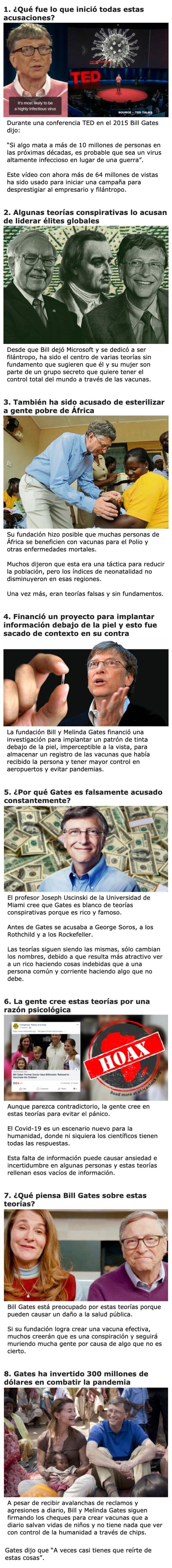 18155 - Razones para que la gente entienda de una vez por todas que Bill Gates NO provocó el Covid-19
