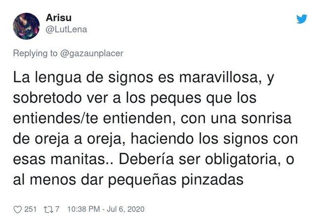 18316 - Esta niña aprende lengua de signos para poder darle las gracias al repartidor que ha conocido durante la cuarentena