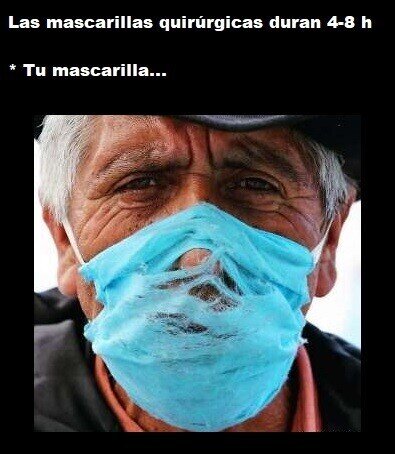 18898 - Algunos no se toman al pie de la letra la duración de las mascarillas...