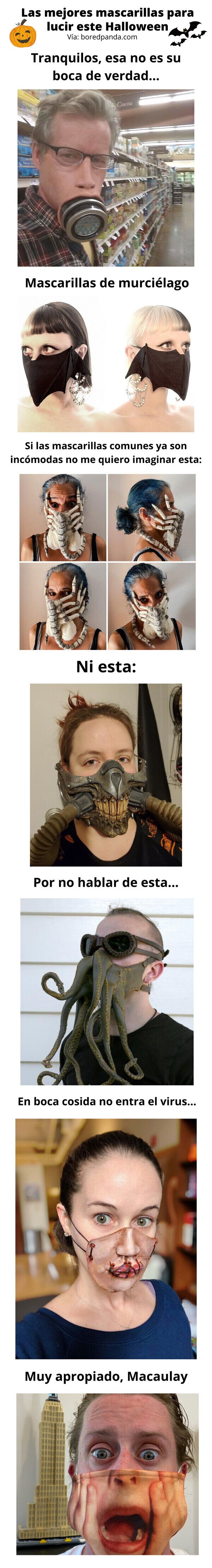 20331 - Las mejores mascarillas para lucir este Halloween