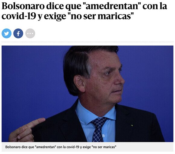 20721 - Bolsonaro en su línea