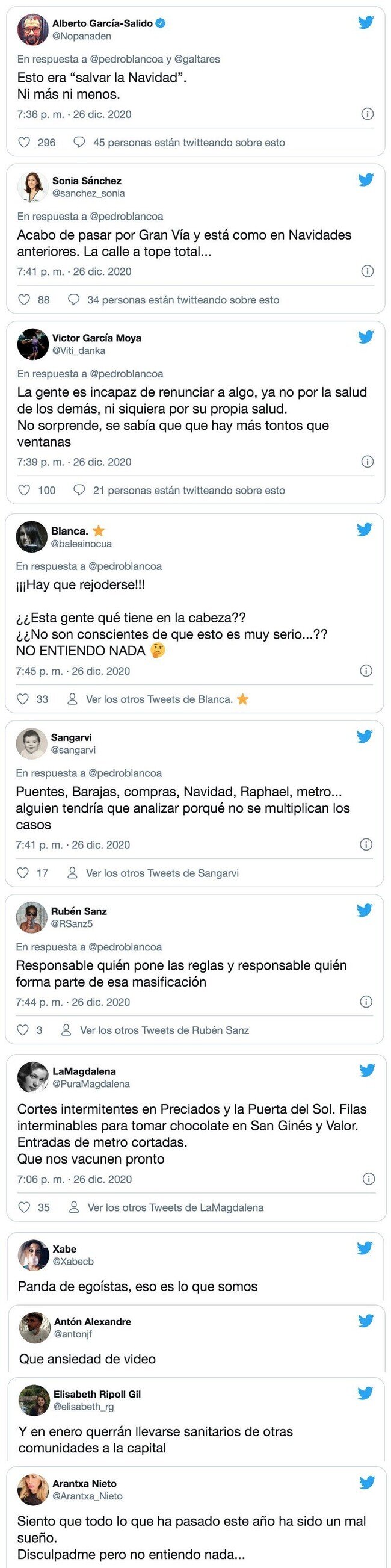 21393 - Indignación por lo que se ha visto en el centro de Madrid tras confirmarse los primeros casos de la nueva cepa