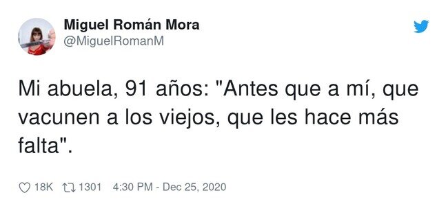 21405 - Pues claro, es joven con 91, por @MiguelRomanM