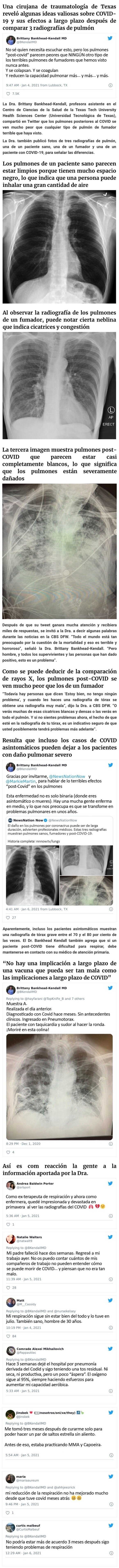 21755 - Unas radiografías muestran los efectos del COVID-19 en los pulmones comparados con los de un fumador