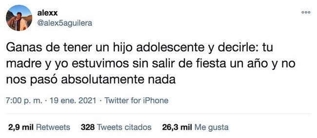 21805 - No pasa nada por no salir un día de fiesta, por @alex5aguilera