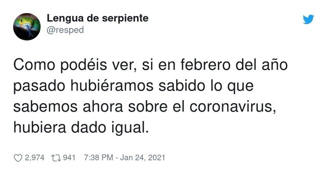 21879 - Tan triste como cierto, por @resped