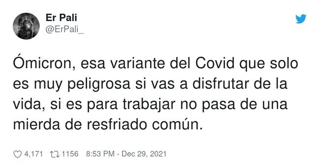 24642 - Conozco a un funcionario que ha cogido COVID cinco veces ya, por @ErPali_
