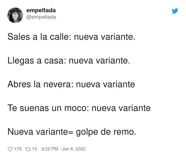 24836 - Ya hay más variantes del COVID que infectados de COVID, por @empeltada