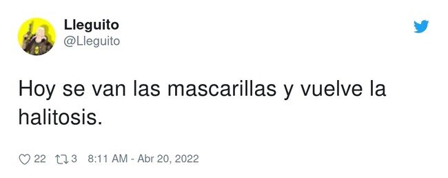 25308 - No te engañes, los que tienen halitosis son los que llevaban la mascarilla por debajo de la nariz, por @Lleguito
