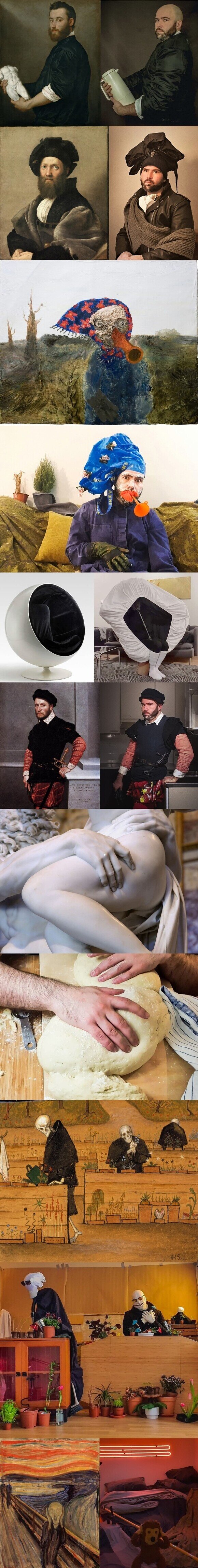 25740 -  Arte creado durante el confinamiento en casa, hace 6 años, cuando estábamos aislados por el COVID