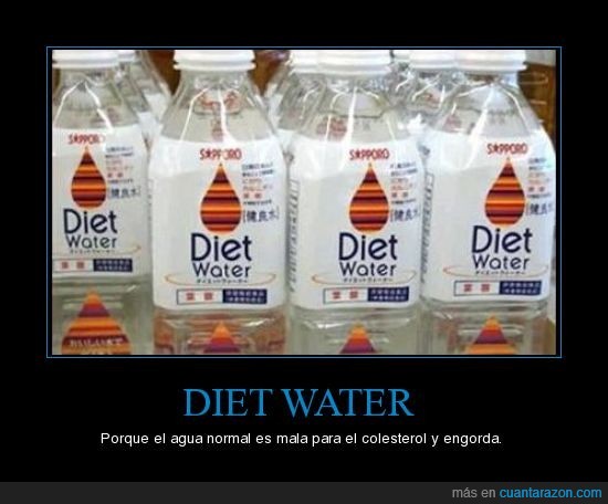 LOL agua dietetica