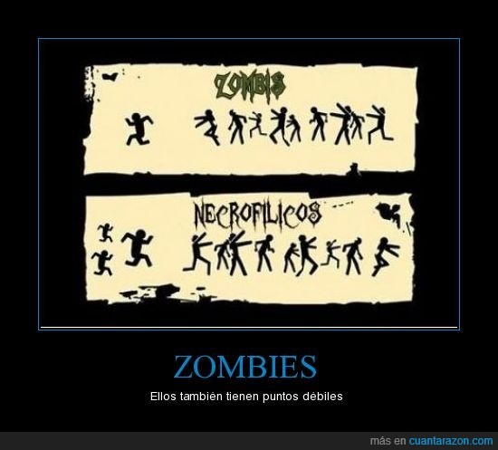 necrofílicos,Zombies