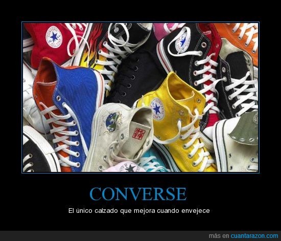 Zapatillas hotsell converse viejas