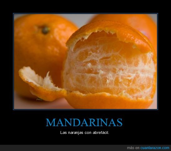 naranjas,mandarinas,abrefácil