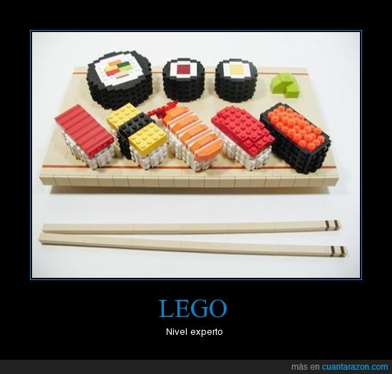 sushi,lego,experto