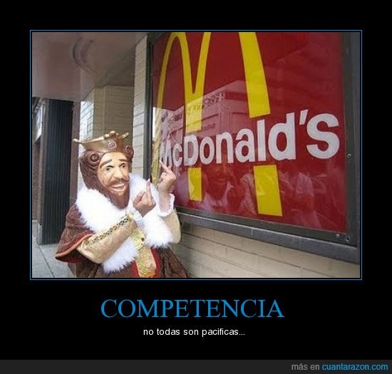 McDonald'S,Competencia,Burgerking
