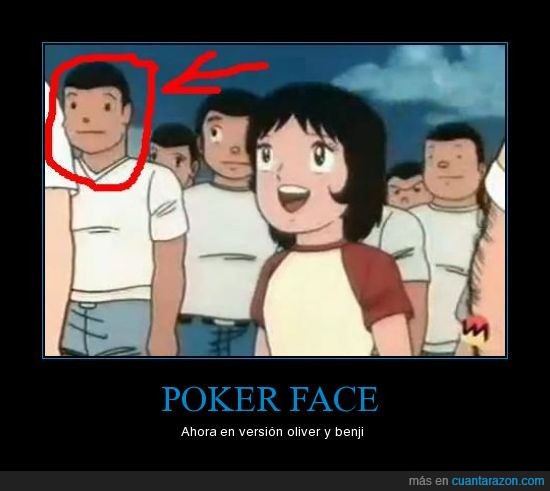 Que significa tener poker face