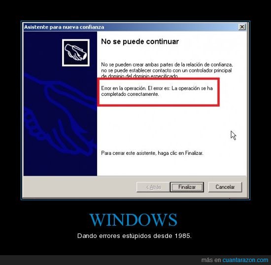 error,fail,windows
